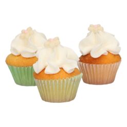 Alternative view of Marzipan Chrysanthemen Set weiss/rosa