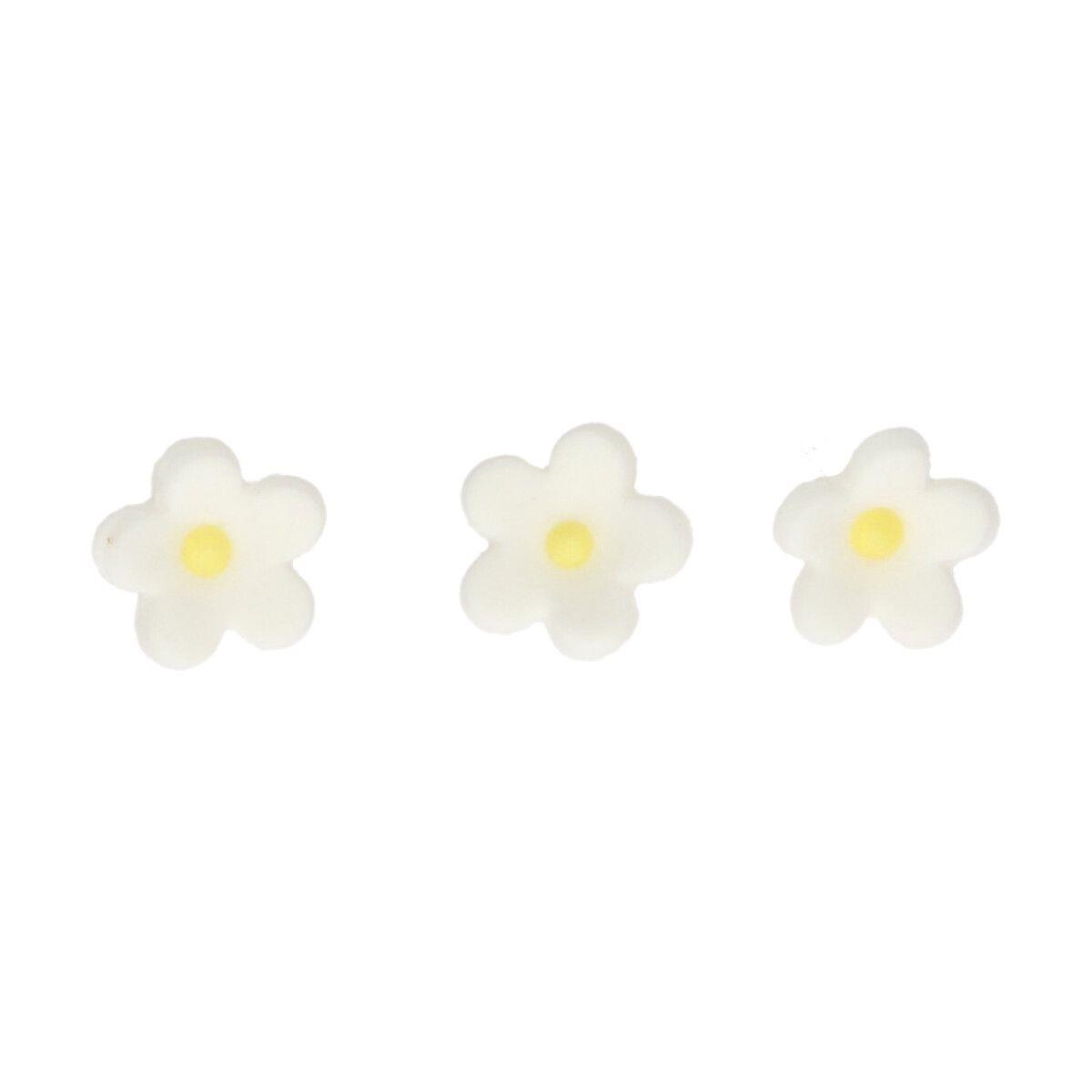 Zuckerdekor weisse Blüten pk/64 – Bild 2