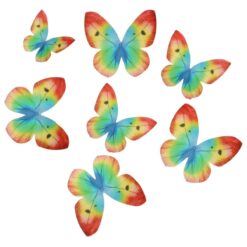Alternative view of Esspapier Schmetterlinge Regenbogen