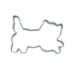Ausstecher Katze stehend