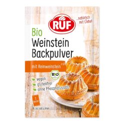 Weinstein Backpulver Bio