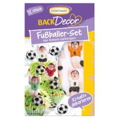 Zuckerdecor Fussball-Set