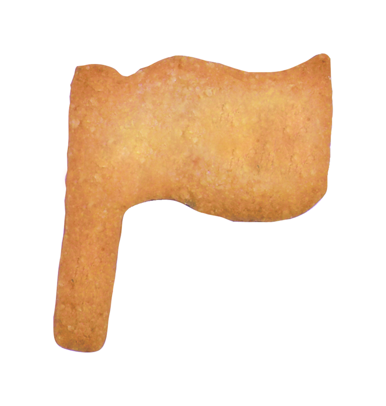 Flagge/Fahne 6,5 cm Edelstahl – Bild 3