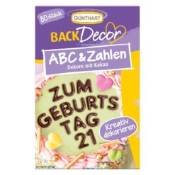 Buchstaben & Zahlen aus Schokolade