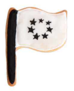 Alternative view of Flagge/Fahne 6,5 cm Edelstahl