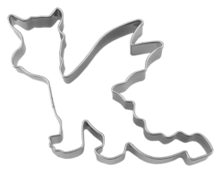 Drache 8 cm Edelstahl