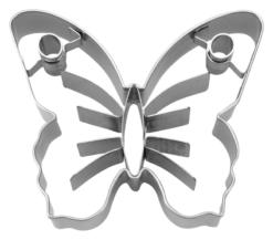 Ausstecher Schmetterling Edelstahl 7cm
