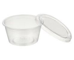 Becher mit Deckel, 20 Stk. für max. 80ml