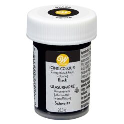 Pastenfarbe Black