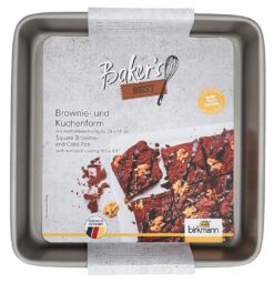 Brownie- und Kuchenform antihaft, 24x24cm