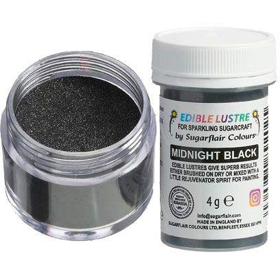 Edible Lustre Midnight Black 4g