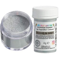 Edible Lustre Franklin Grey 4g