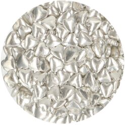 Alternative view of Zuckerdecor Herzen silber