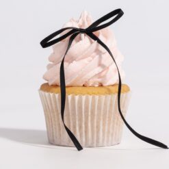 Alternative view of Ribbon Bow Topper Black