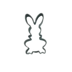 Ausstecher Hase sitzend midi, 3cm