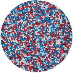 Alternative view of Nonpareilles Red-White-Blue