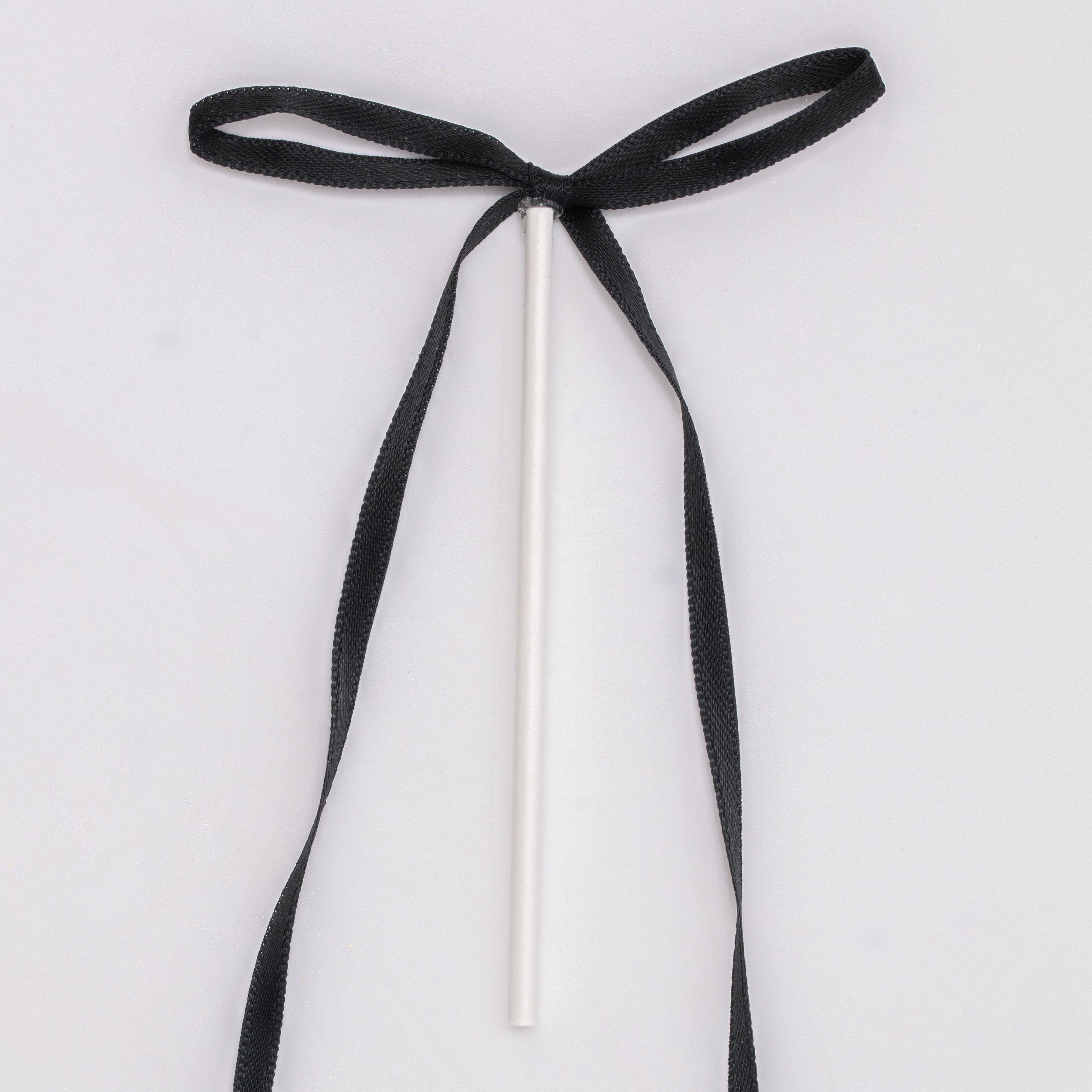 Ribbon Bow Topper Black – Bild 4