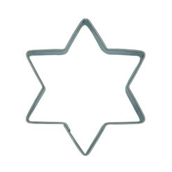 Ausstecher Stern mit 6 Zacken, 7.7cm