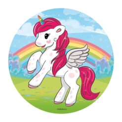Esspapier Aufleger Einhorn