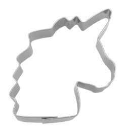 Ausstecher Einhornkopf 8cm, Edelstahl