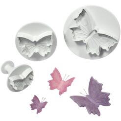 S/M/L Butterfly Plunger Cutters Set/3