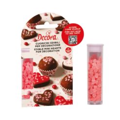 Streusel aus Esspapier, Herzen