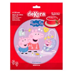 Esspapier Aufleger Peppa Pig, Dm20cm