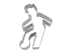 Fussballspieler, Edelstahl, rostfrei