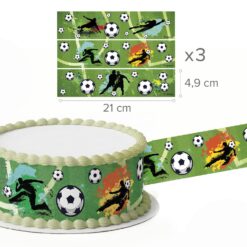 Alternative view of Esspapier Bänder Fussball (14.8 x 21cm)
