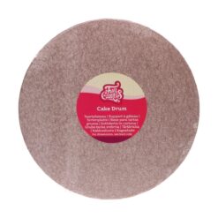 Cakeboard Roségold, Dm25cm, H1,2cm