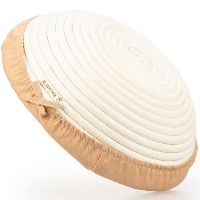 Gärkorb Dm25cm 500-1000g mit Leinenbezug – Bild 3