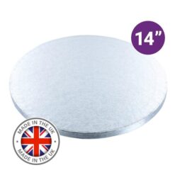 Cake Board 35cm, Silber