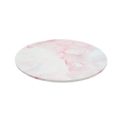 Cakeboard Dm30cm, H5mm, Pink Marmoriert