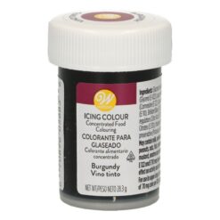 Pastefarbe Burgundy