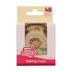 Muffinsformen Safari Animals, 48 Stk.