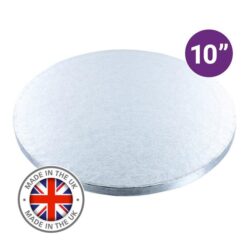 Cake Board 25cm, Silber