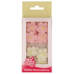 Fondant Daisies, 12 Stk.
