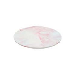 Cakeboard Dm25cm, H5mm, Pink Marmoriert