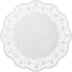 Tortenspitzen Rose, Dm40cm, 6 Stk.