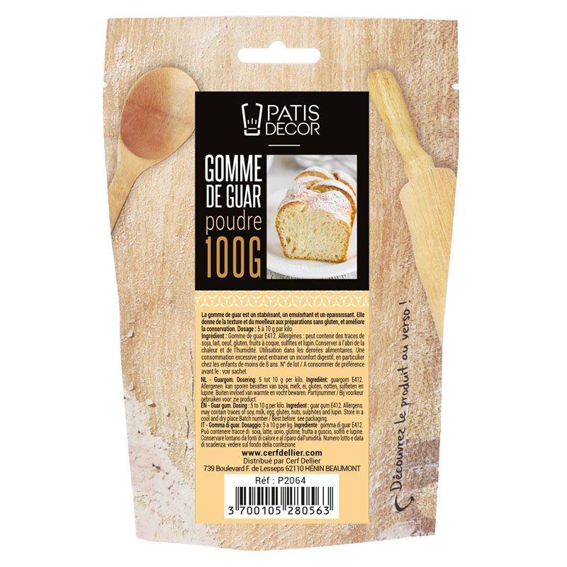 Guar Gum/Guarkernmehl 100g