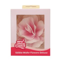 Esspapierblume Deluxe Pastella Rose, Rosa Ombre