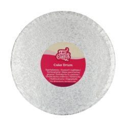 Cakeboard Silber, Dm22.5cm, H1.2cm