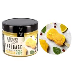 Crunchy Zitronenüberzug für Glace