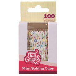 Mini Muffinsformen Sprinkles 100 Stk.