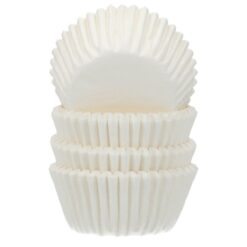 Alternative view of Mini Muffinsformen Weiss 100 Stk.